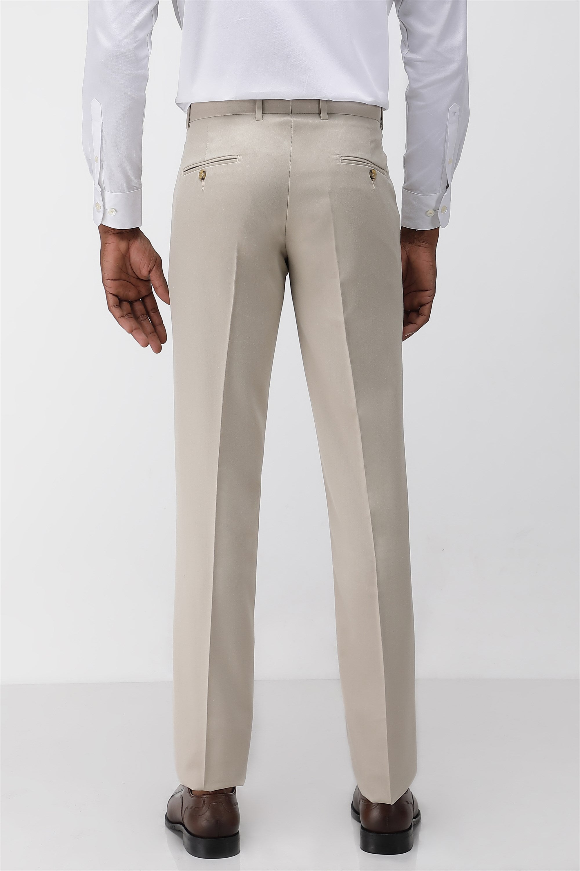 Dolce & Gabbana Black Brown Striped Men Formal Pants – AUMI 4